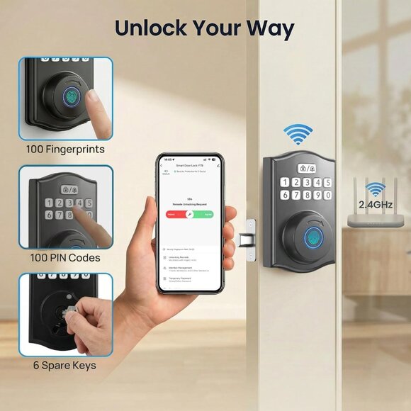 WiFi Smart Lock - Picture 3 of 9